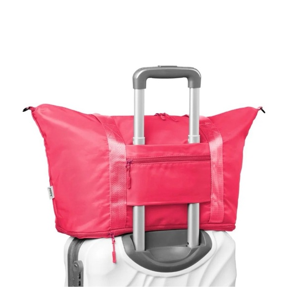 NWT Foldie Travel Tote - Pink - Picture 4 of 9